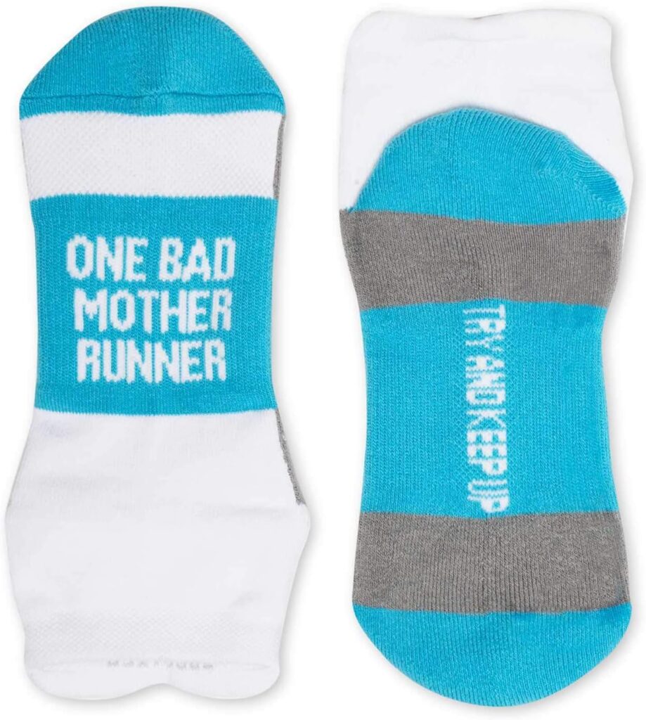 Gone For a Run Inspirational Ankle Socks for Women - Affirmation - Fun Running Socks - Runners Gifts  Motivation