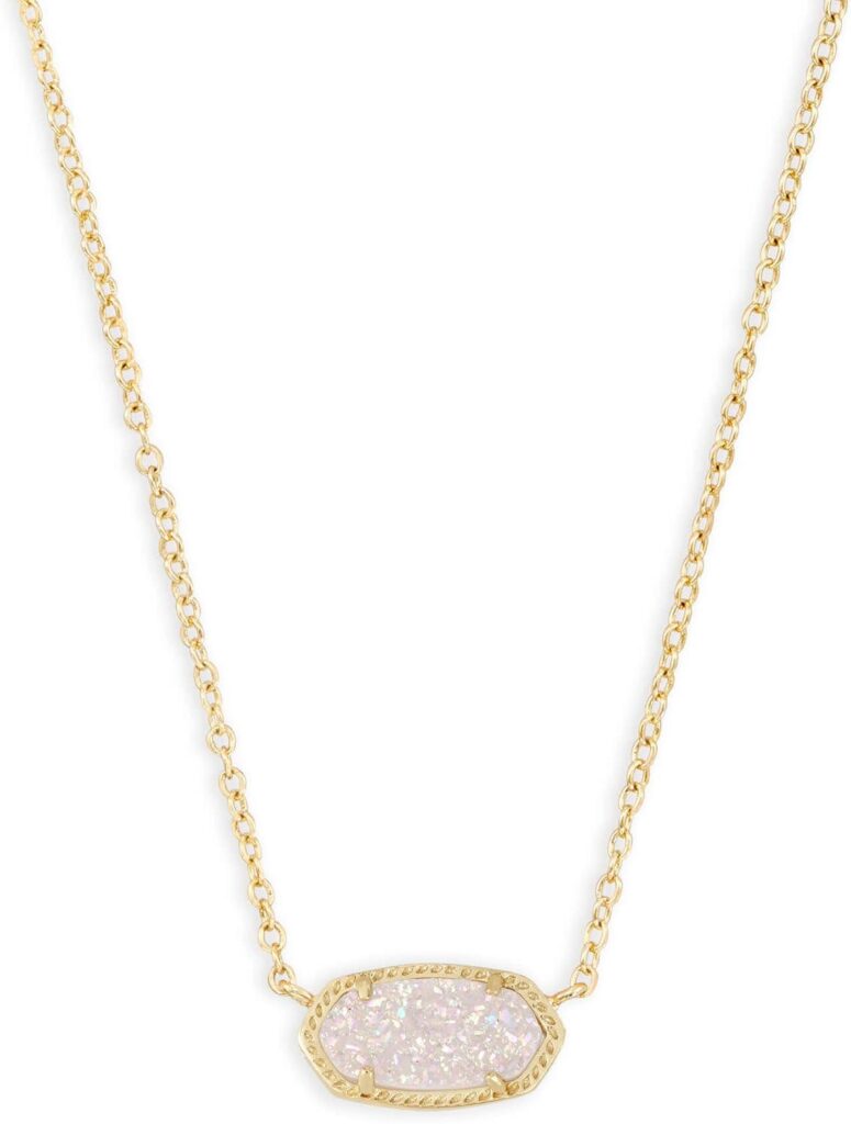 Kendra Scott Elisa Pendant Necklace for Women, Fashion Jewelry, 14k Gold-Plated