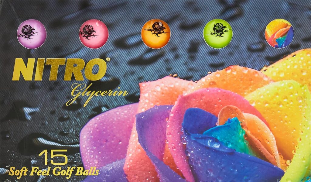 Nitro Golf Glycerin 15 Ball Pack Nitro Golf Balls