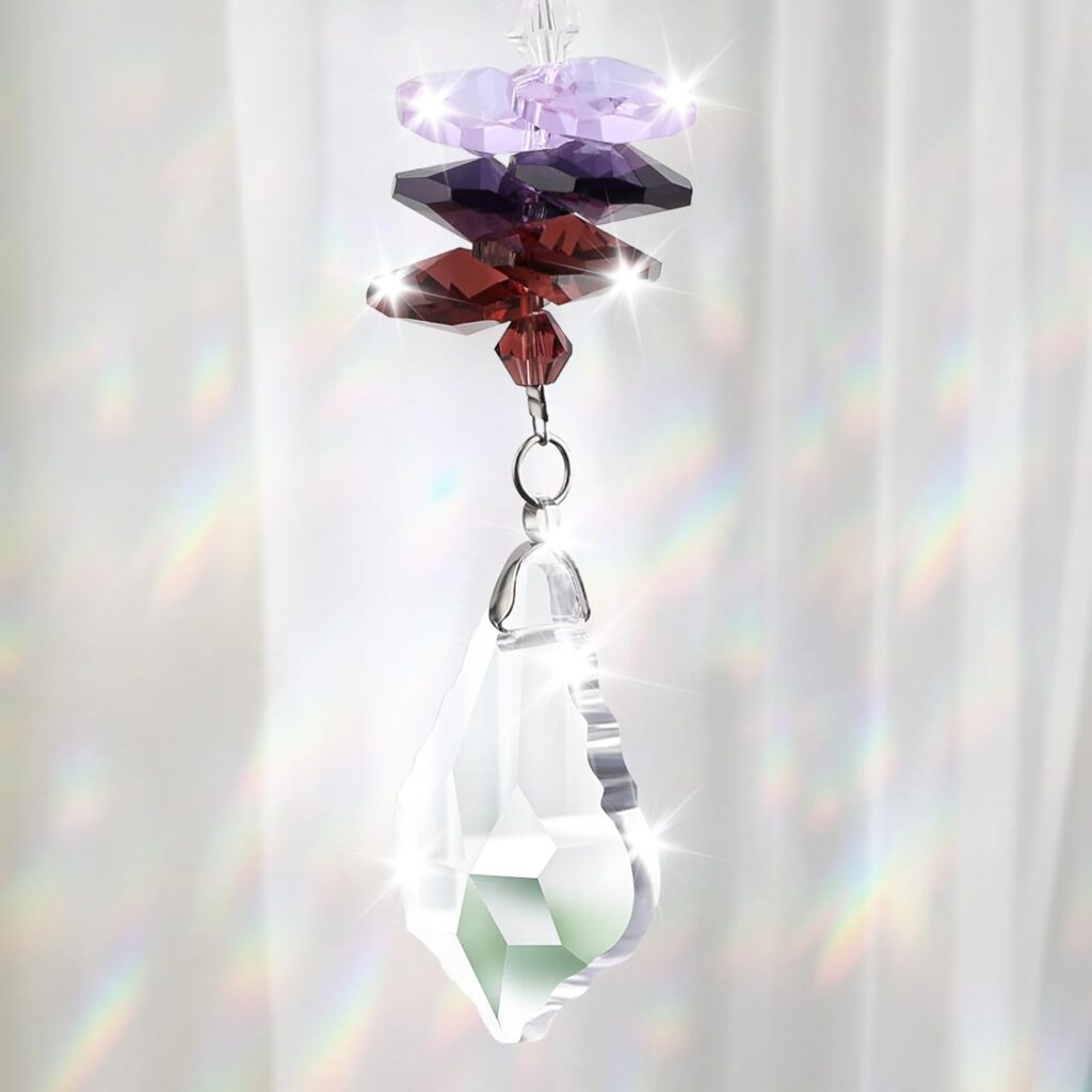 KAAYEE Mothers Day for Mum Gifts, Crystal Suncatcher Gifts for Mum, Birthday Presents for Mummy from Daughter Son on Valentines Christmas, Ideal Mother Gifts on Her Birthday