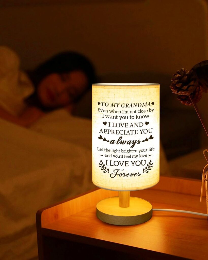 PRSTENLY Mothers Day Gifts for Mum Birthday Gifts from Daughter Son, Best Mum Table Lamps Gifts for Mum Birthday Present, Meaningful Thank You Mum Gifts for Mum Retirement Gifts for Women Christmas           [Energy Class F]