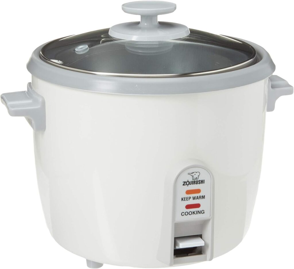 Zojirushi White Rice Cooker/Steamer (3, 6, and 10 Cups) 6 cup